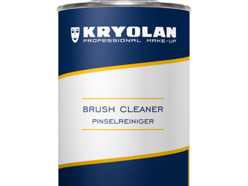 Kryolan Pinselreiniger in grosser Metallflasche für die hygienische Reinigung von Make-up Pinseln