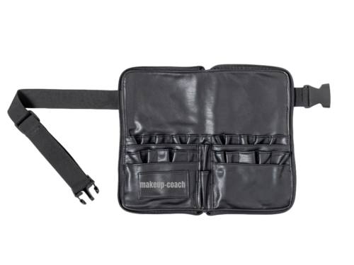 Make-up Artist Gürteltasche für Schminkpinsel mit 28 Fächern – makeup-coach