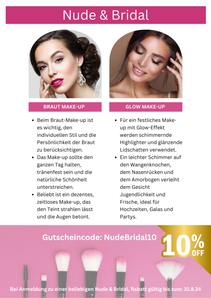 Nude & Bridal Make-up Coaching