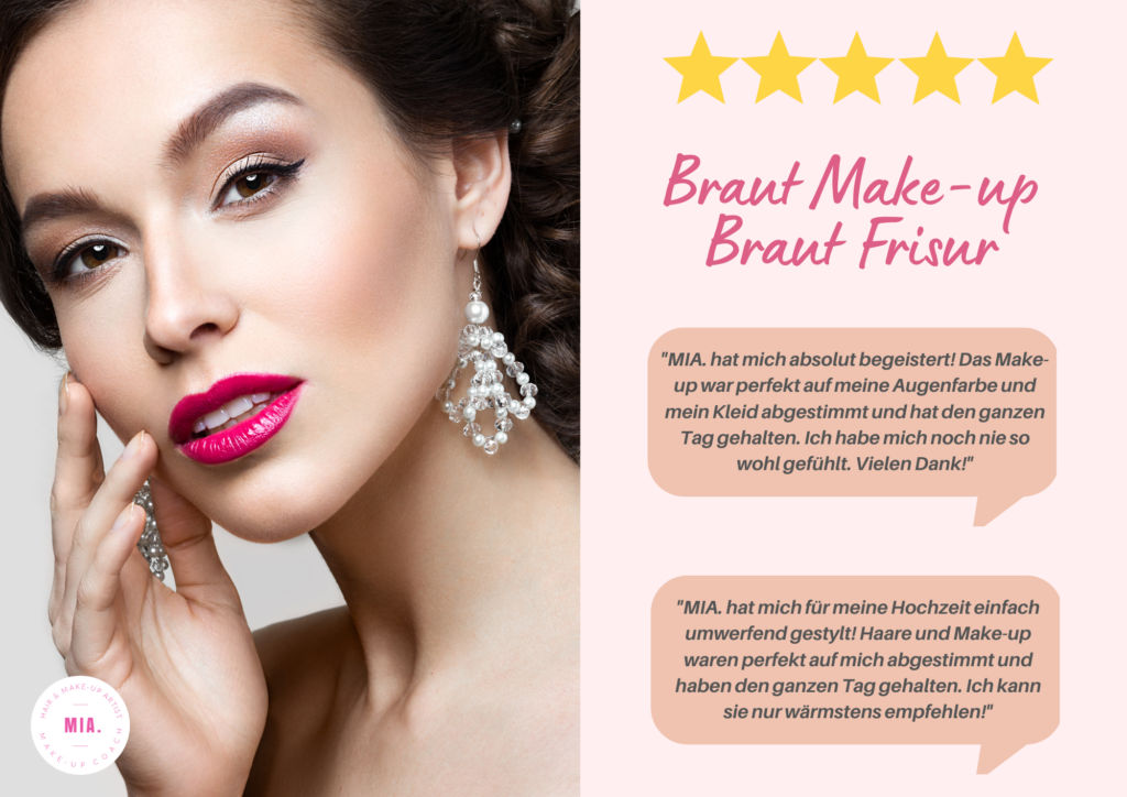 Braut Make-up Braut Frisur