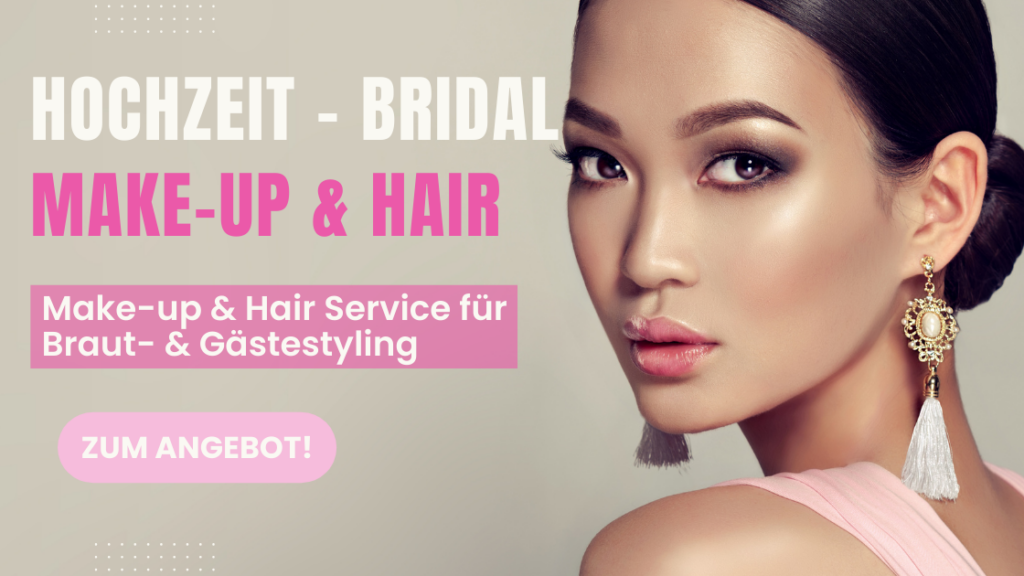 Braut Make-up Hairstyling für Hochzeit Make-up Artist Hairstylist buchen Make-up Hair Hairstyling Schminken professionelle Make-up Artists Make-up Team