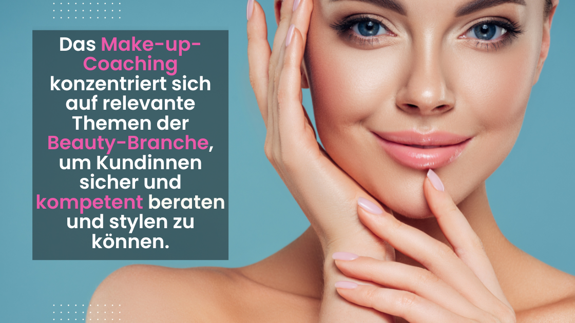 Frau mit natürlichem Make-up und strahlender Haut – Symbol für professionelles Make-up Coaching