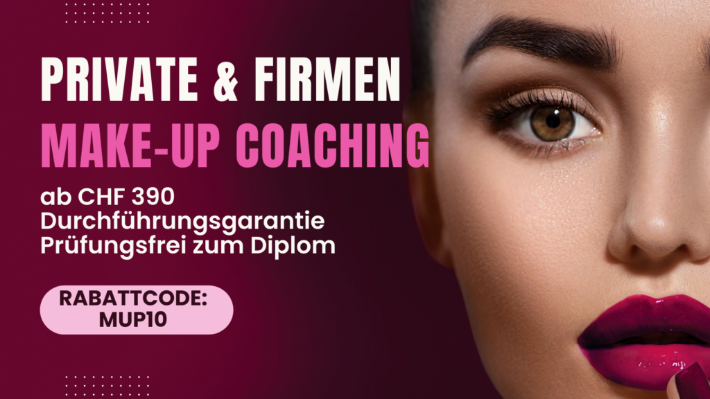 Make-up Coaching Make-up Artist Ausbildung Schminken lernen Visagistenschule