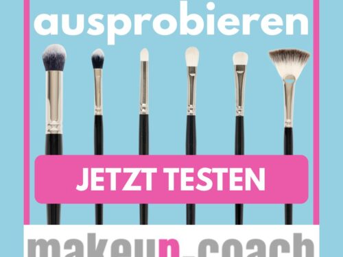 Make-up Pinsel Test-Set ausprobieren – Schminkpinsel von makeup-coach by MIA.