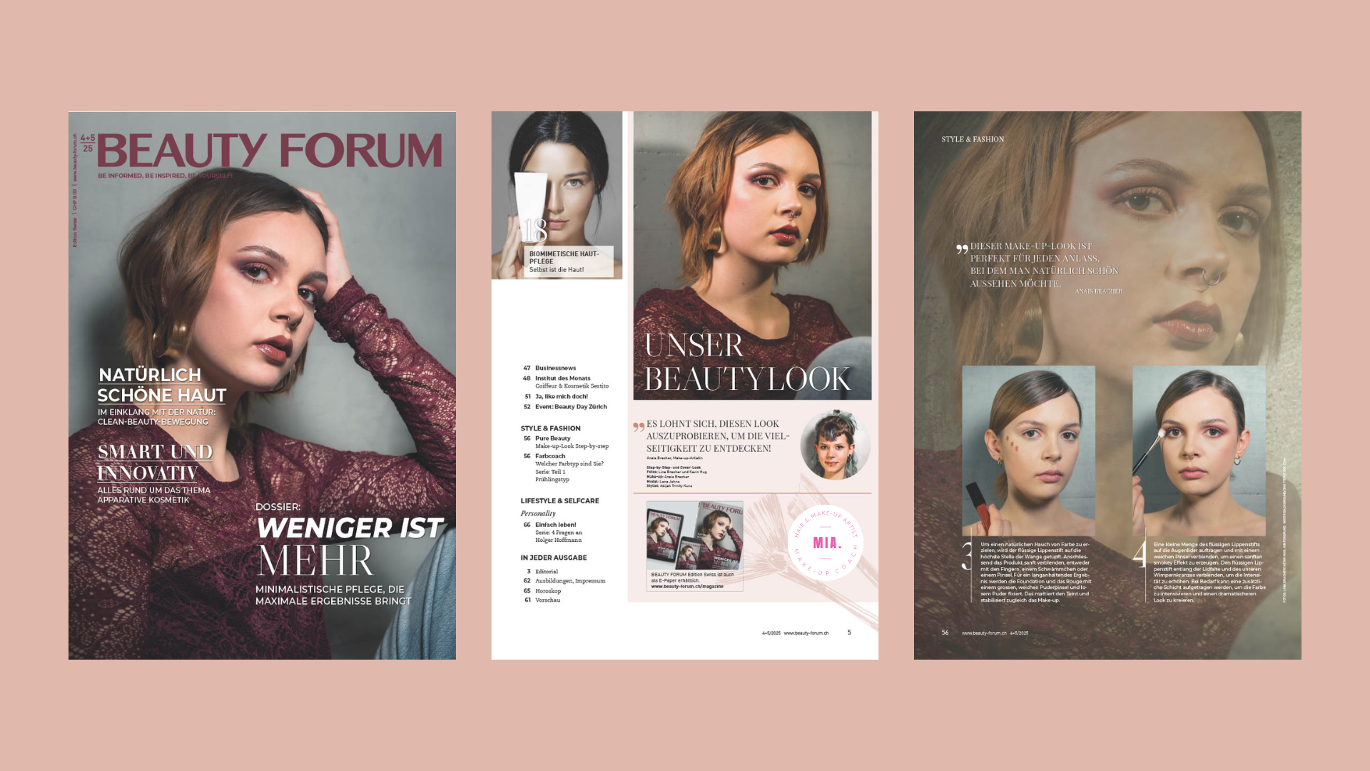 Beauty Forum Schweiz Magazin – Make-up Look Anleitung mit Schritt-für-Schritt Tutorial und natürlichem Glow Look