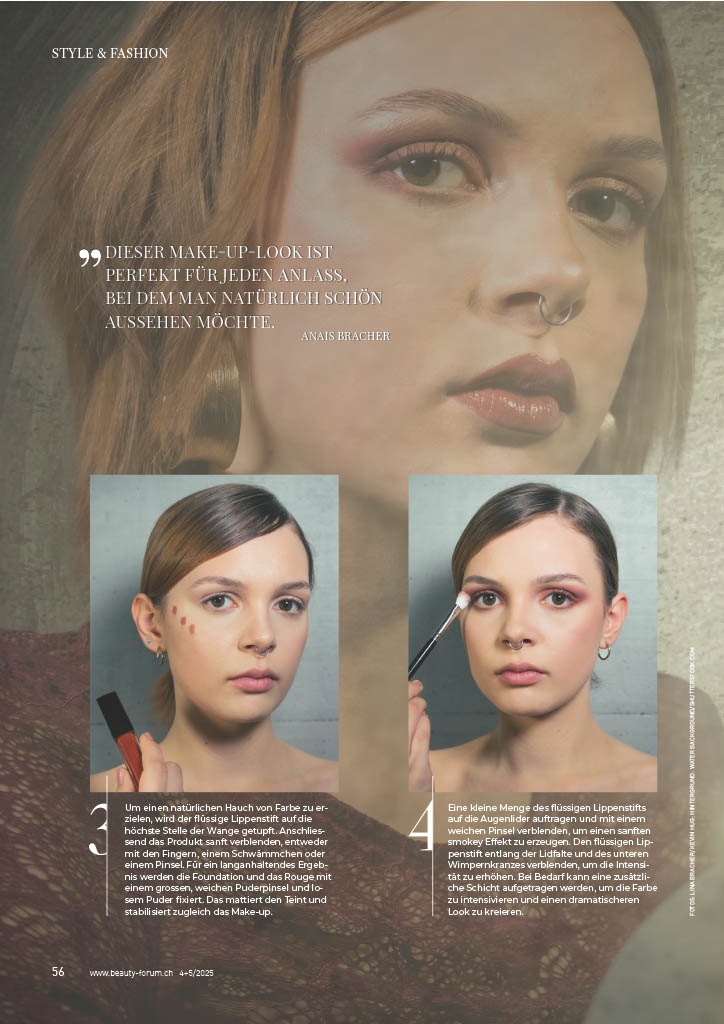 Make-up Anleitung Schritt 1 und 2 – Hautvorbereitung und Foundation Auftrag mit Pinsel
