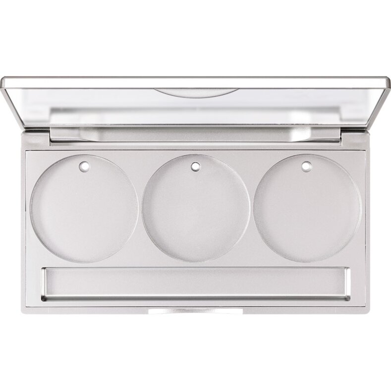 Leere Lidschatten Palette 3er – Kryolan Refill-System