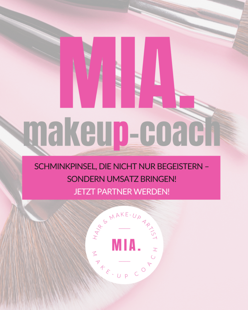 Schminkpinsel Partnerprogramm von makeup-coach – hochwertige Make-up Brushes für Salons und Beauty-Profis