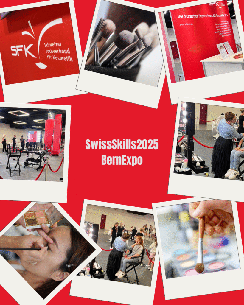 SwissSkills 2025 BernExpo – Make-up Demonstration für den SFK durch MIA. Dein Make-up Coach