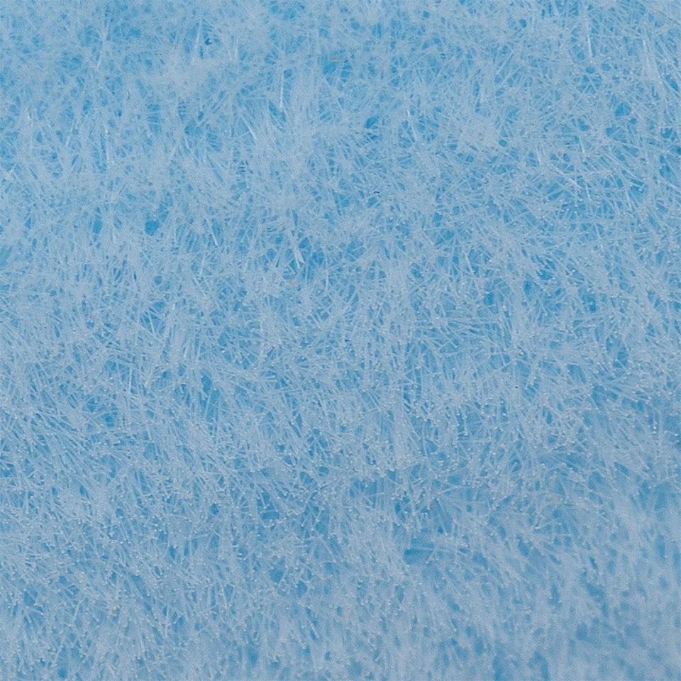 Mikrofaserstruktur des Velvet Blending Sponge in Nahaufnahme