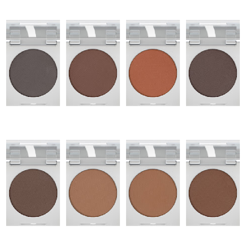 Kryolan Eyebrow Powder in 8 Farben – gepresster Brauenpuder für präzise Augenbrauen