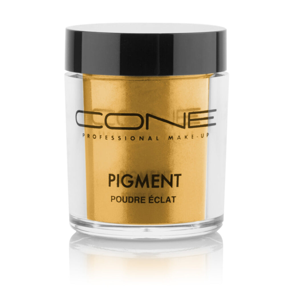 CONE Pigment Dark Gold – goldfarbenes Pigment mit intensiver Leuchtkraft