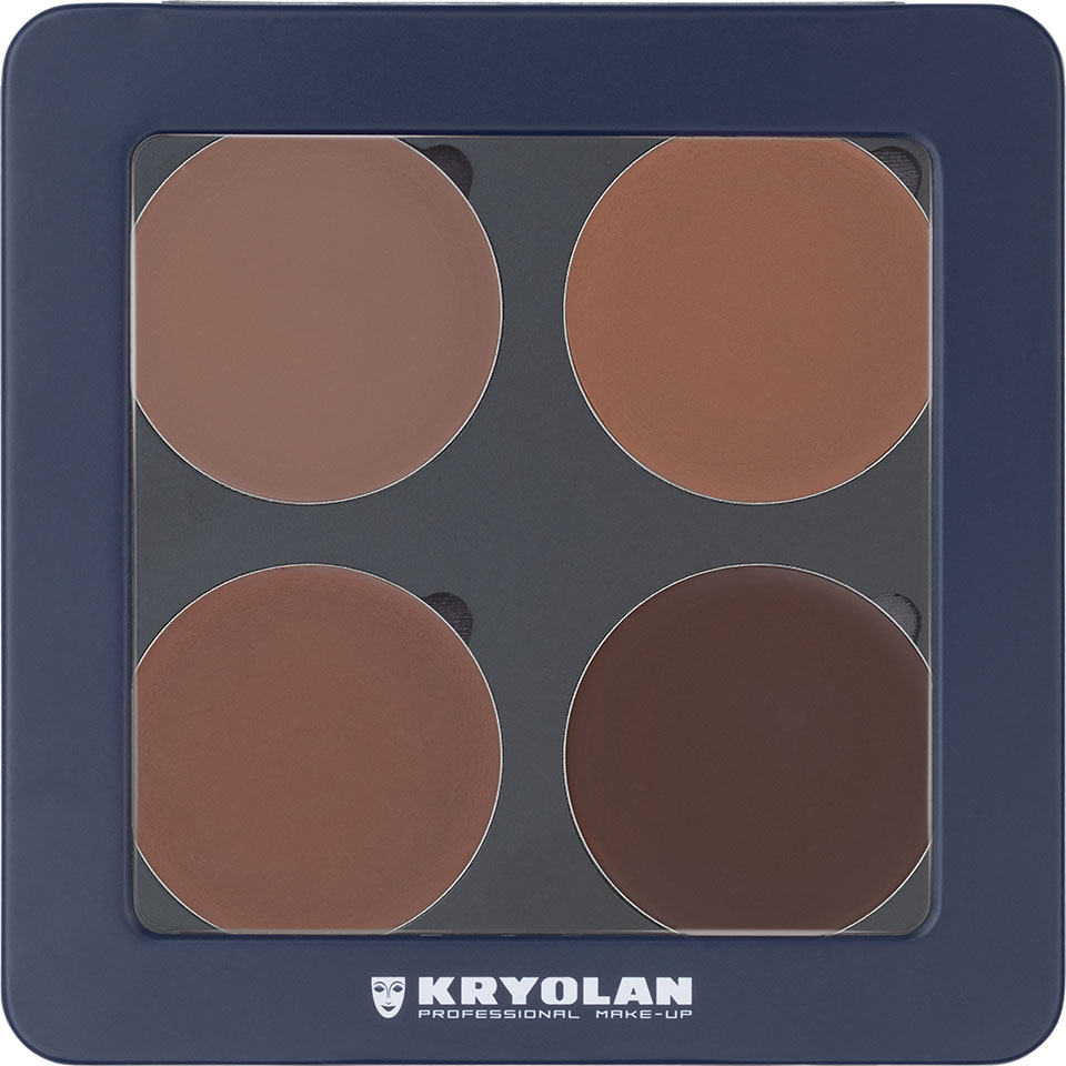 Sculpt Palette mit vier cremigen Konturfarben für präzise Schattierung