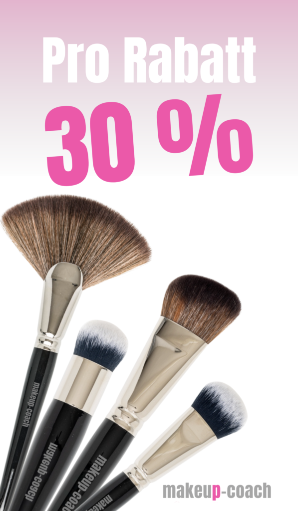 Makeup Coach Schminkpinsel Set mit 30 Prozent Pro Rabatt für Beauty Professionals